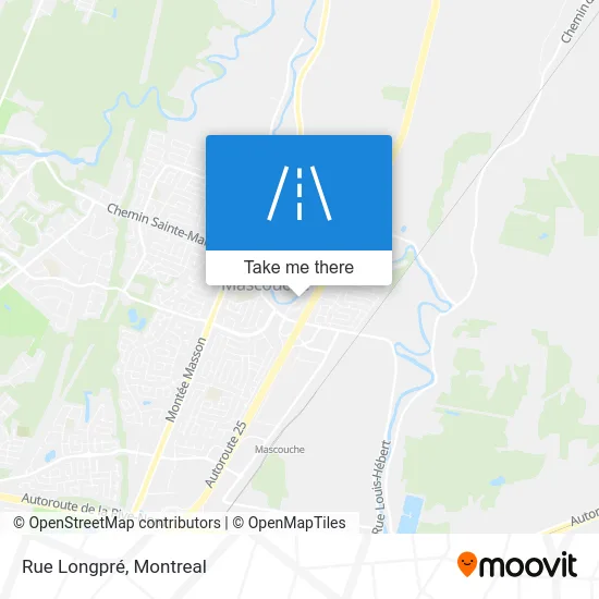 Rue Longpré map