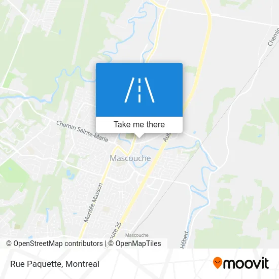 Rue Paquette map