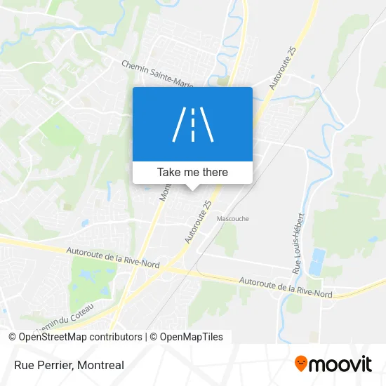 Rue Perrier map