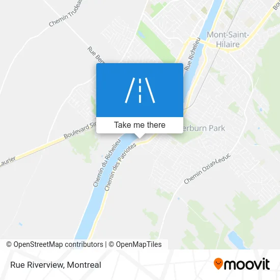 Rue Riverview map