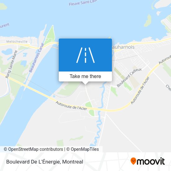 Boulevard De L'Énergie map