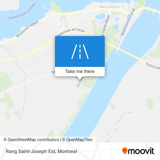 Rang Saint-Joseph Est map