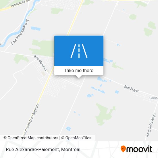 Rue Alexandre-Paiement map