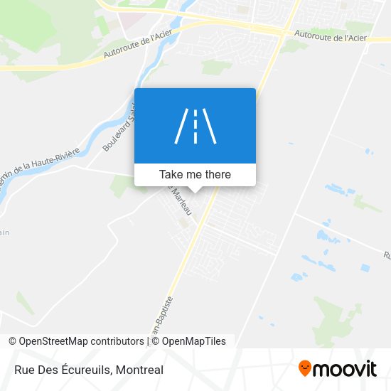 Rue Des Écureuils map