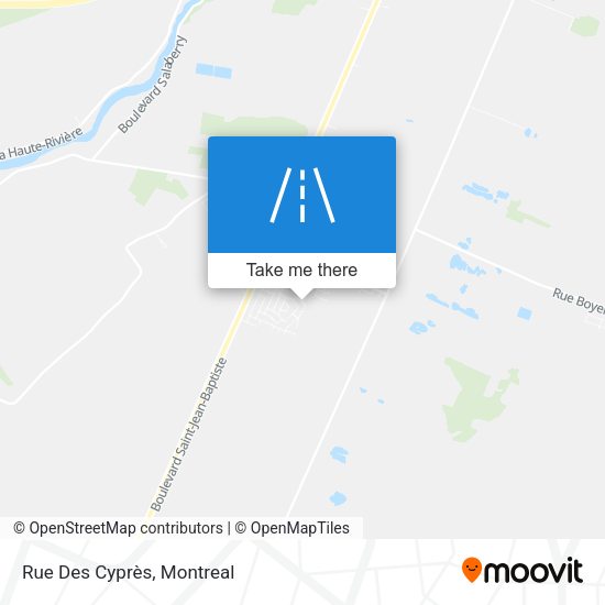 Rue Des Cyprès map