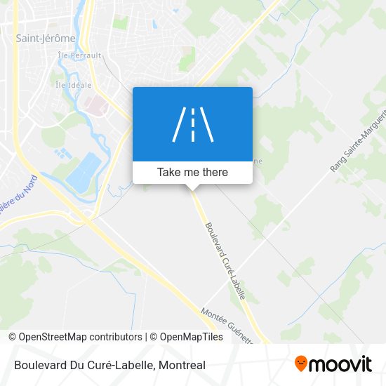 Boulevard Du Curé-Labelle map