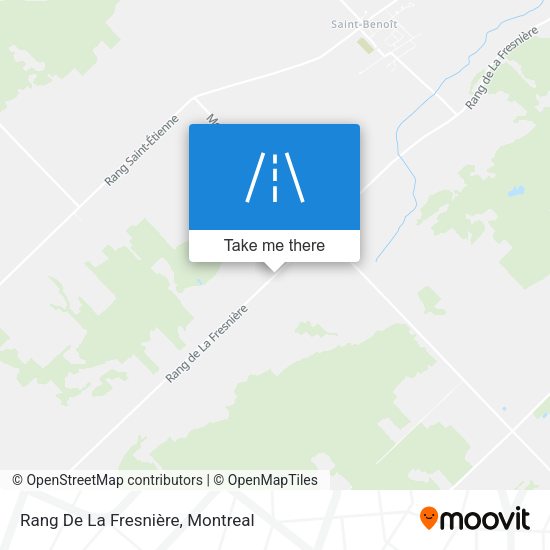 Rang De La Fresnière map