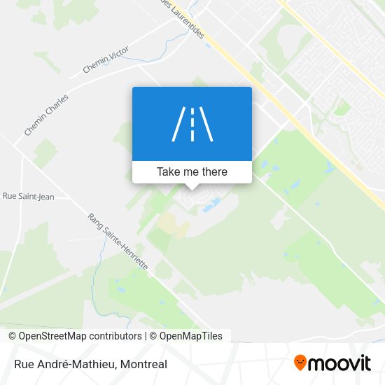 Rue André-Mathieu map