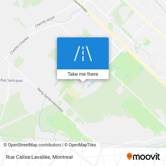 Rue Calixa-Lavallée map