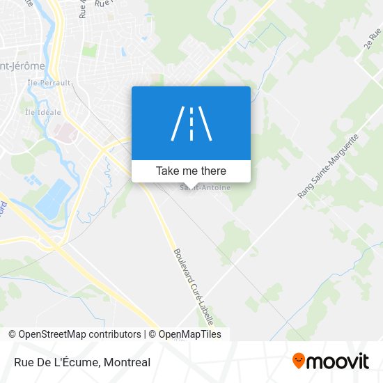 Rue De L'Écume map