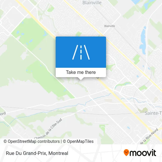 Rue Du Grand-Prix map