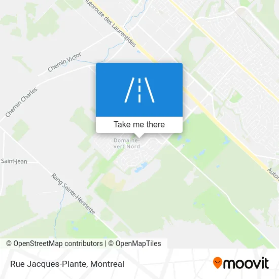 Rue Jacques-Plante map