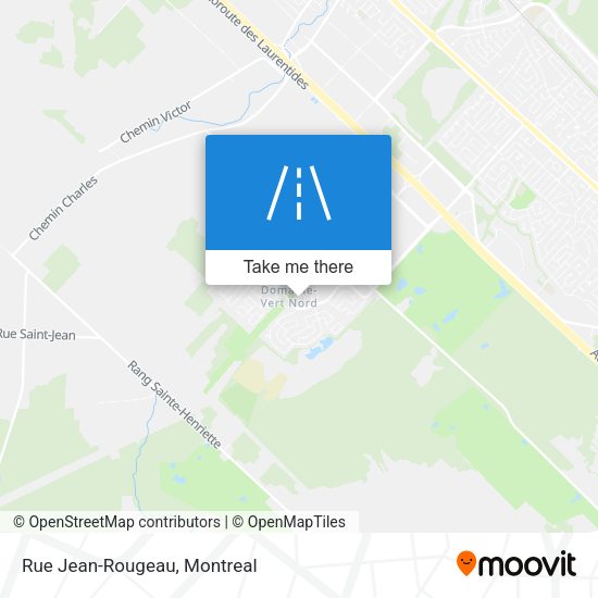 Rue Jean-Rougeau map