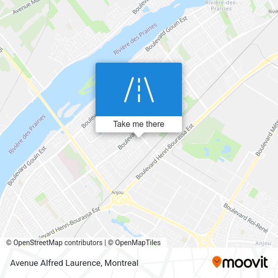 Avenue Alfred Laurence map