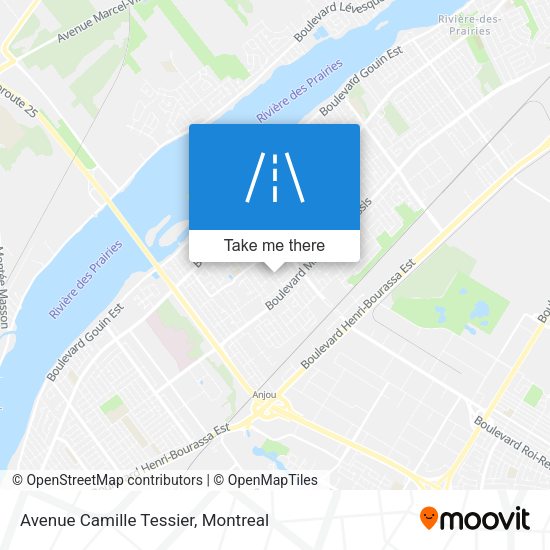 Avenue Camille Tessier map