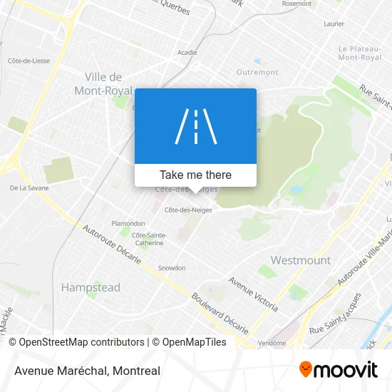 Avenue Maréchal map