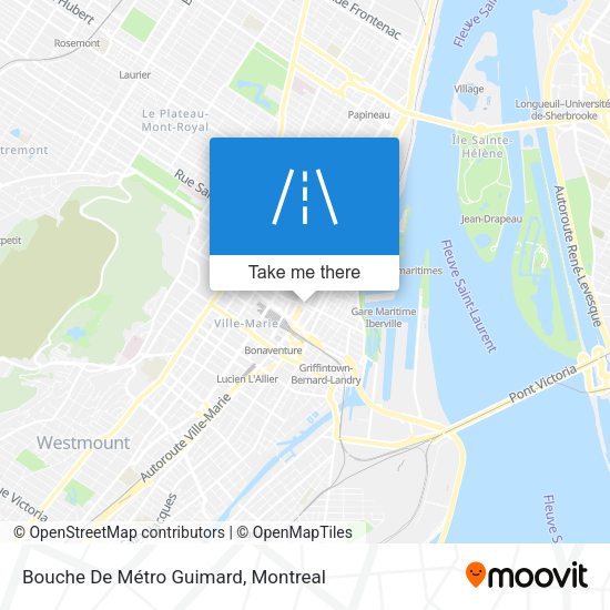 Bouche De Métro Guimard map