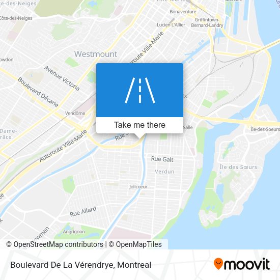 Boulevard De La Vérendrye map