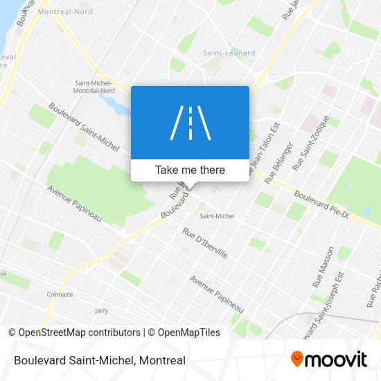 Boulevard Saint-Michel map