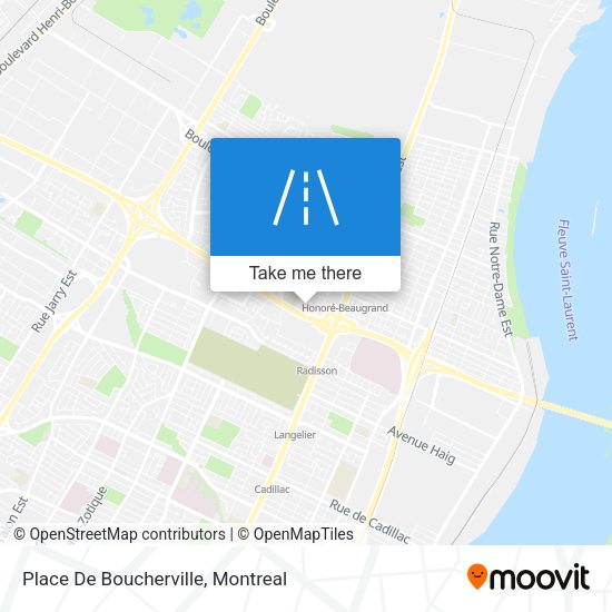 Place De Boucherville map