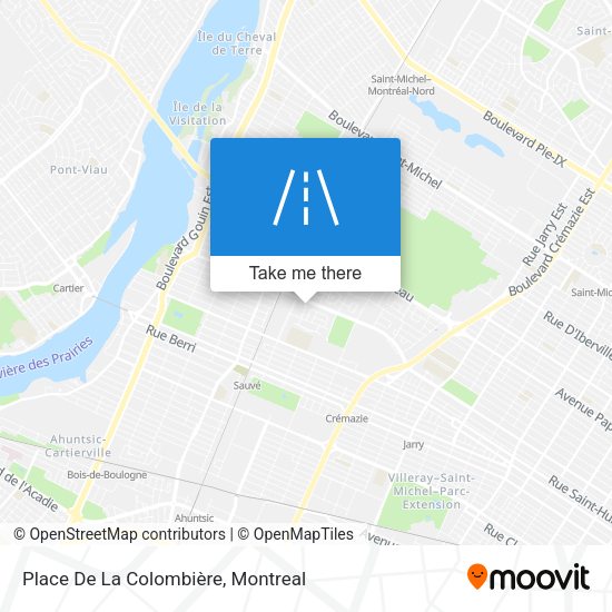 Place De La Colombière map