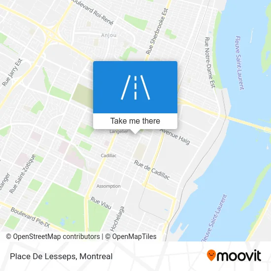 Place De Lesseps map