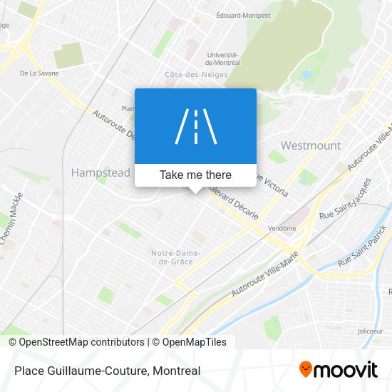 Place Guillaume-Couture map
