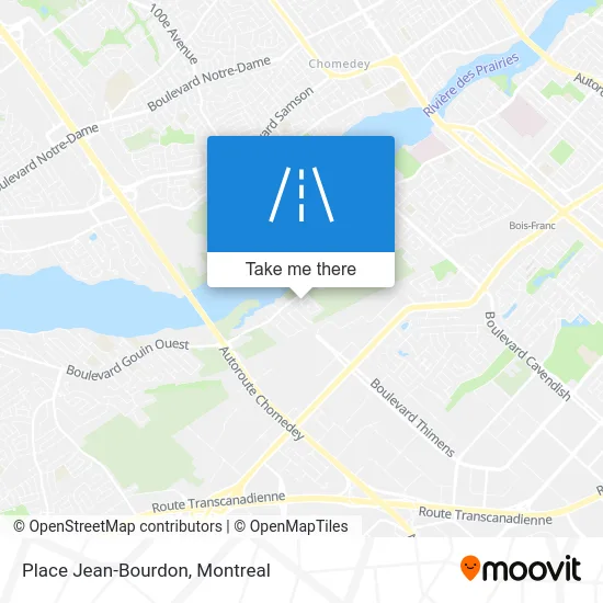 Place Jean-Bourdon map