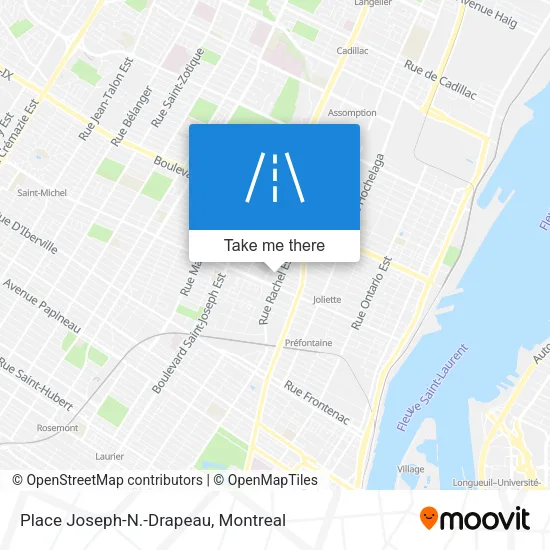 Place Joseph-N.-Drapeau map