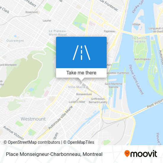 Place Monseigneur-Charbonneau map