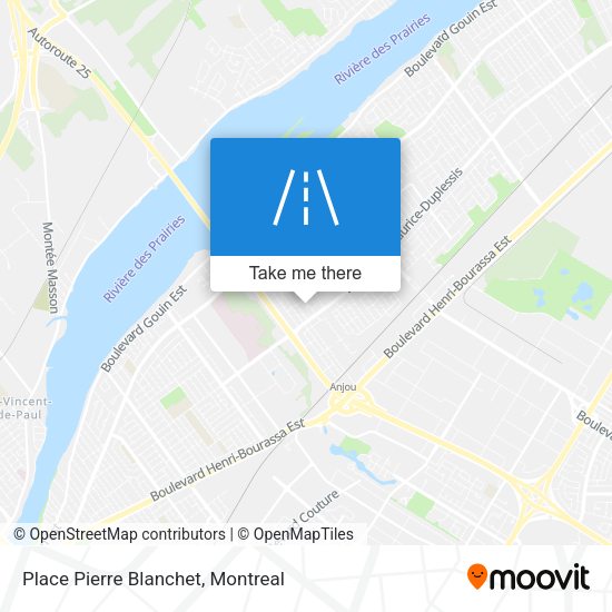 Place Pierre Blanchet map