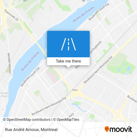 Rue André Arnoux map