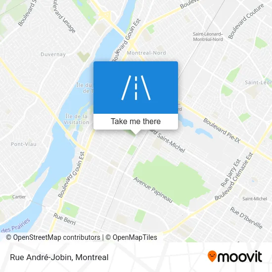 Rue André-Jobin map