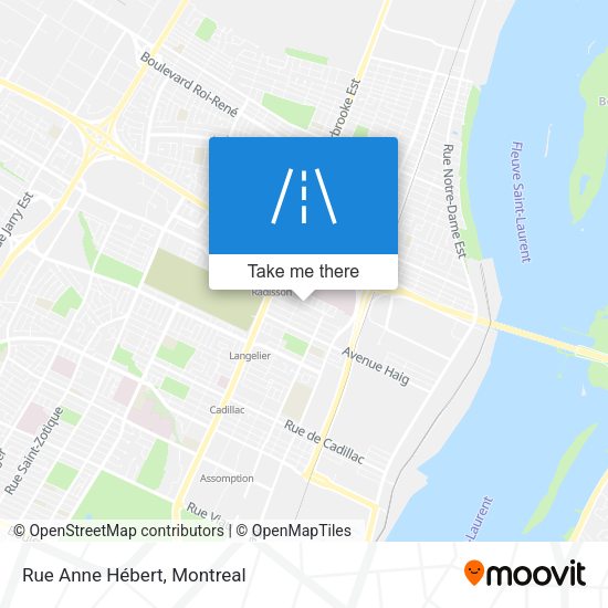 Rue Anne Hébert map