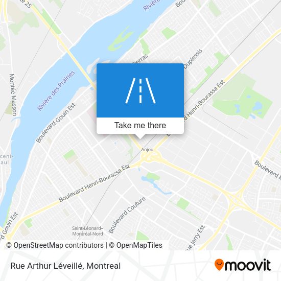 Rue Arthur Léveillé map