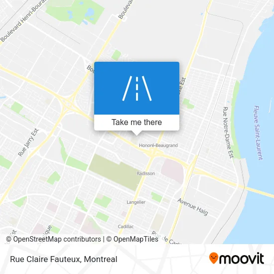 Rue Claire Fauteux map