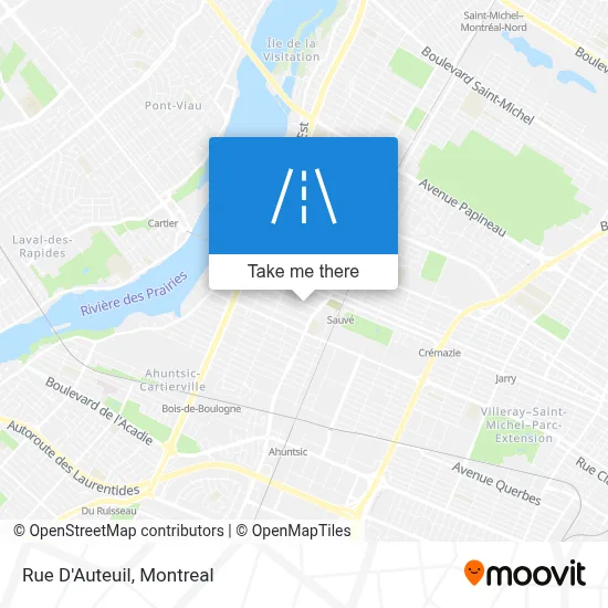 Rue D'Auteuil map