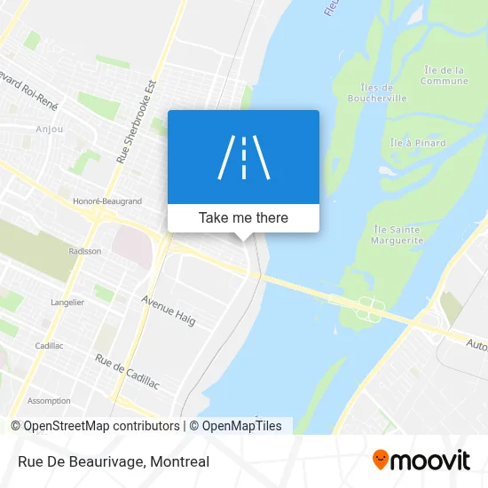 Rue De Beaurivage map