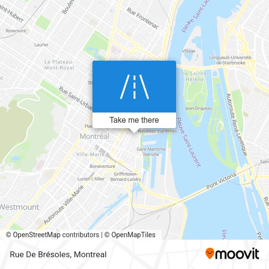 Rue De Brésoles map