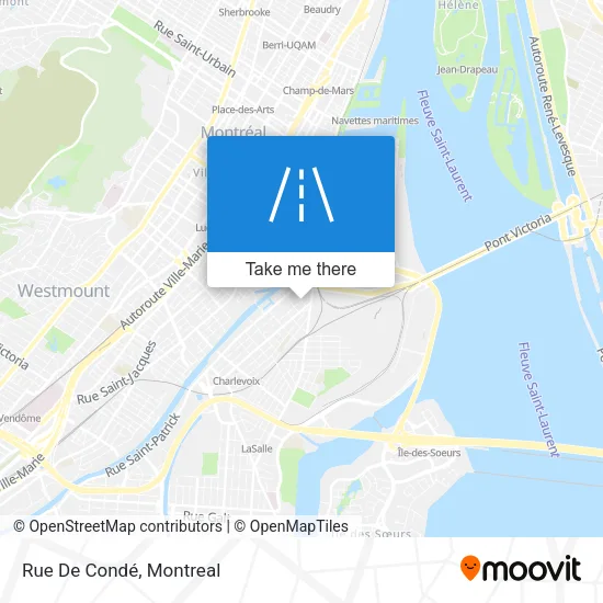 Rue De Condé map