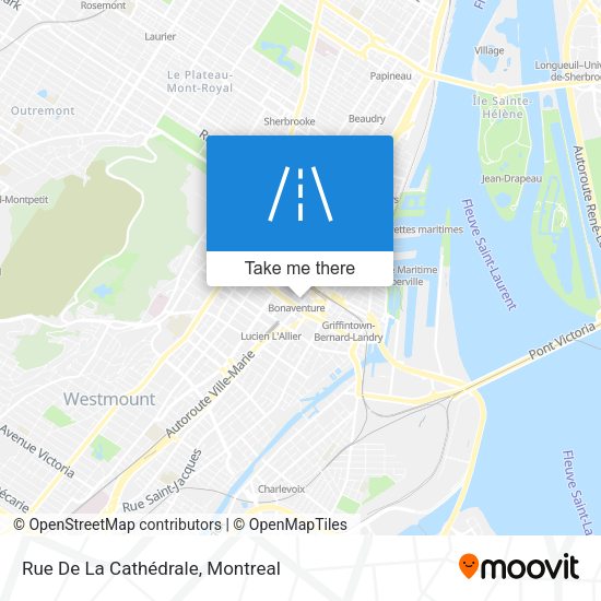 Rue De La Cathédrale map