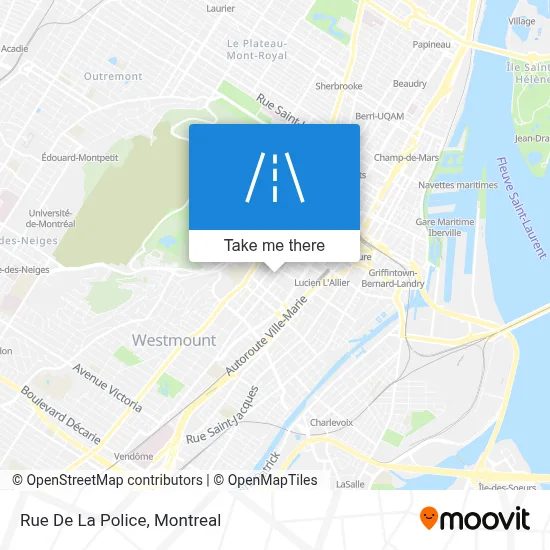 Rue De La Police map