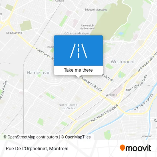 Rue De L'Orphelinat map