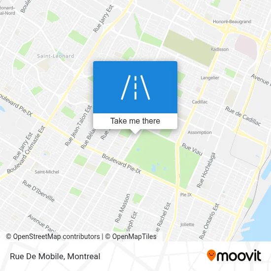 Rue De Mobile map