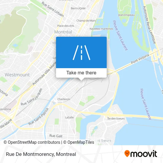 Rue De Montmorency map