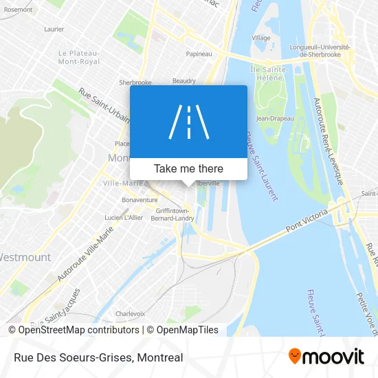 Rue Des Soeurs-Grises map