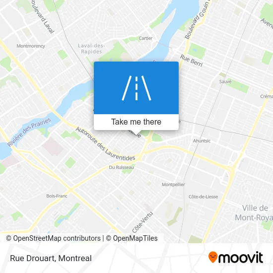 Rue Drouart map