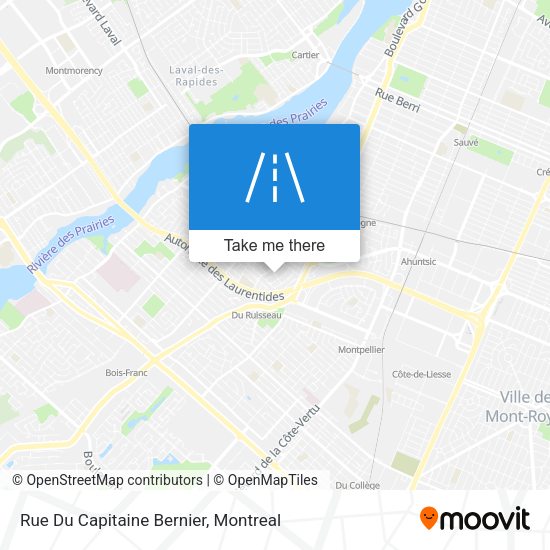 Rue Du Capitaine Bernier map