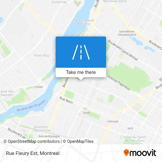 Rue Fleury Est map