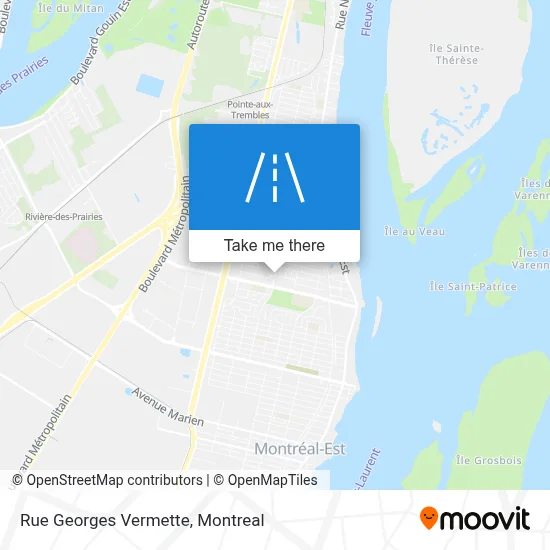 Rue Georges Vermette map
